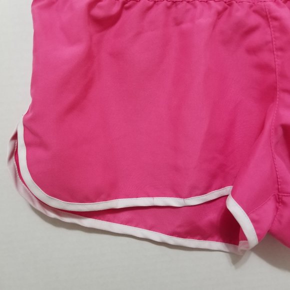 Xhilaration shorts Large running athletic workout tuxedo stripe pull on waist - Picture 5 of 15